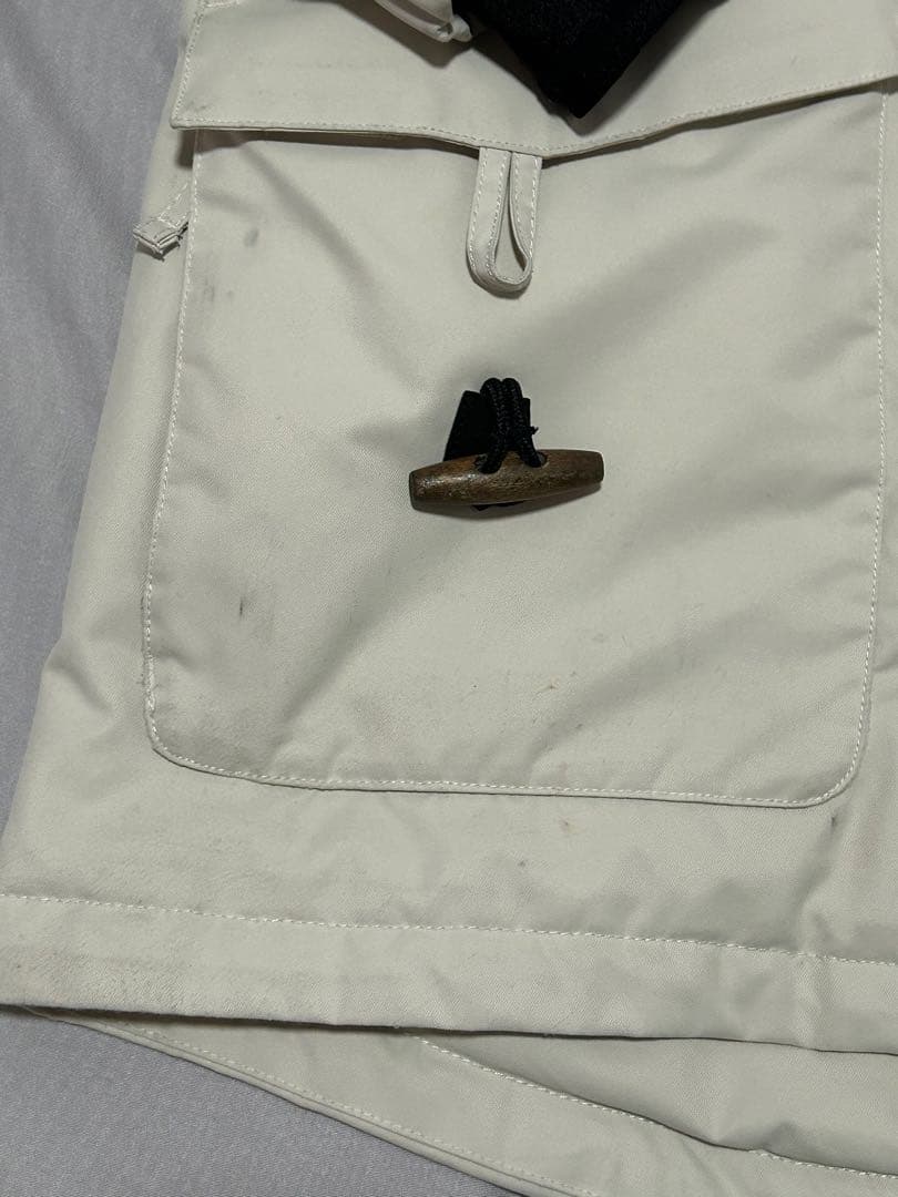 L1 スノーボードウェア オフホワイトダッフルコート｜エルワン