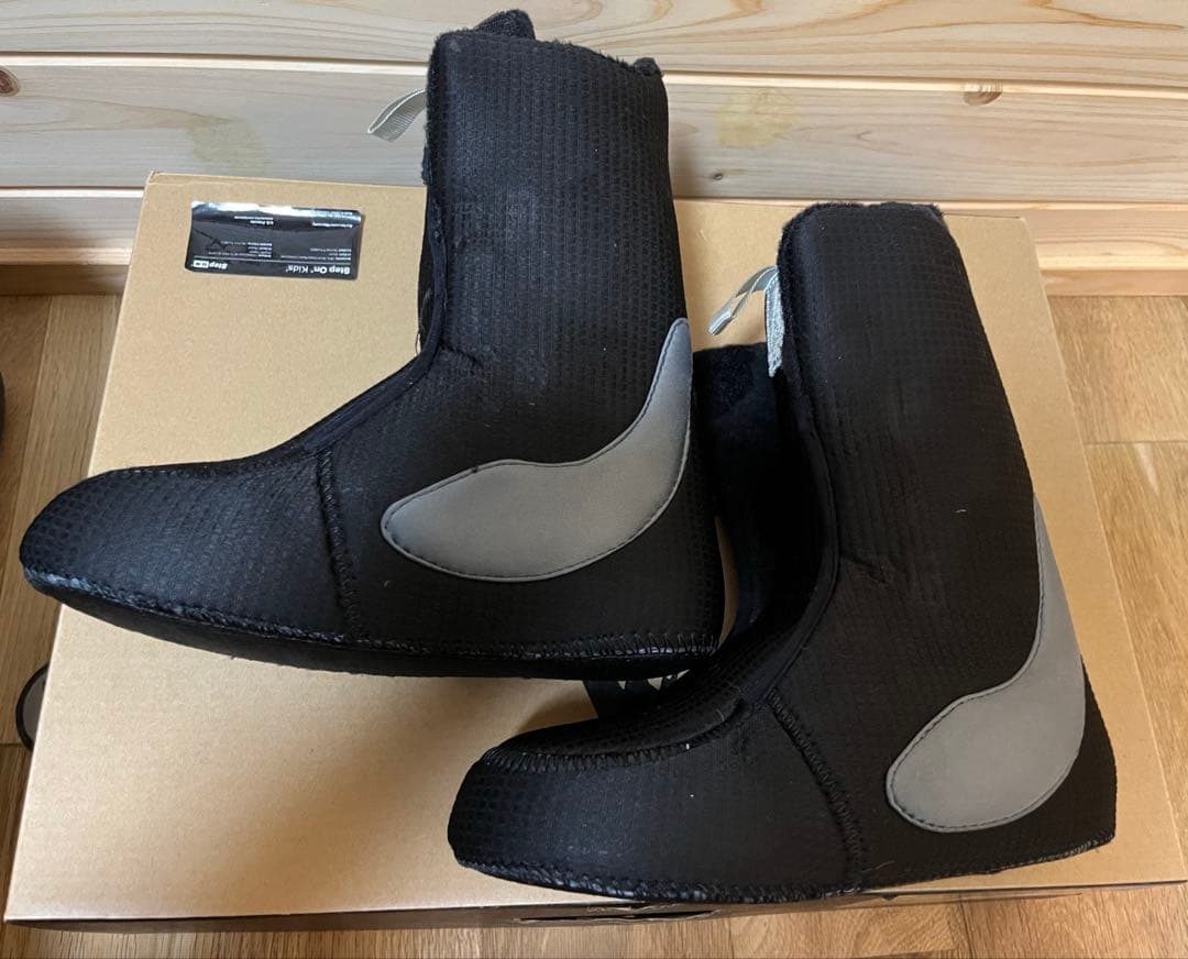 美品 Burton step on zip line 23cm kids キッズ