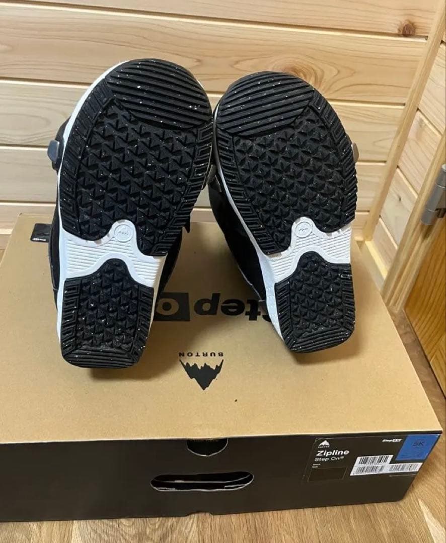 美品 Burton step on zip line 23cm kids キッズ