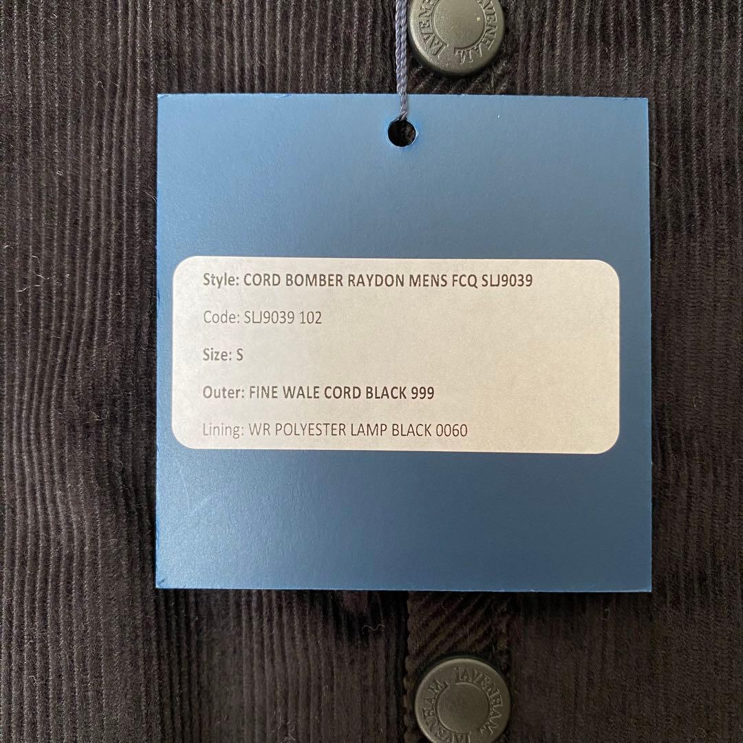 LAVENHAM ラベンハム ボンバーレイドン コーデュロイジャケット サイズ