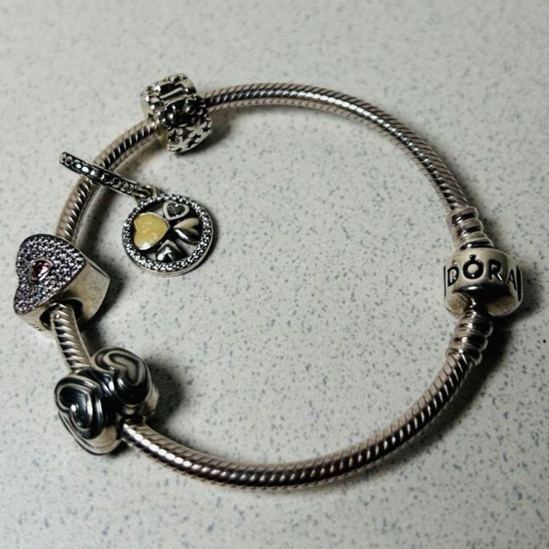 PANDORA パンドラ スネークチェーンブレスレット シルバー 925