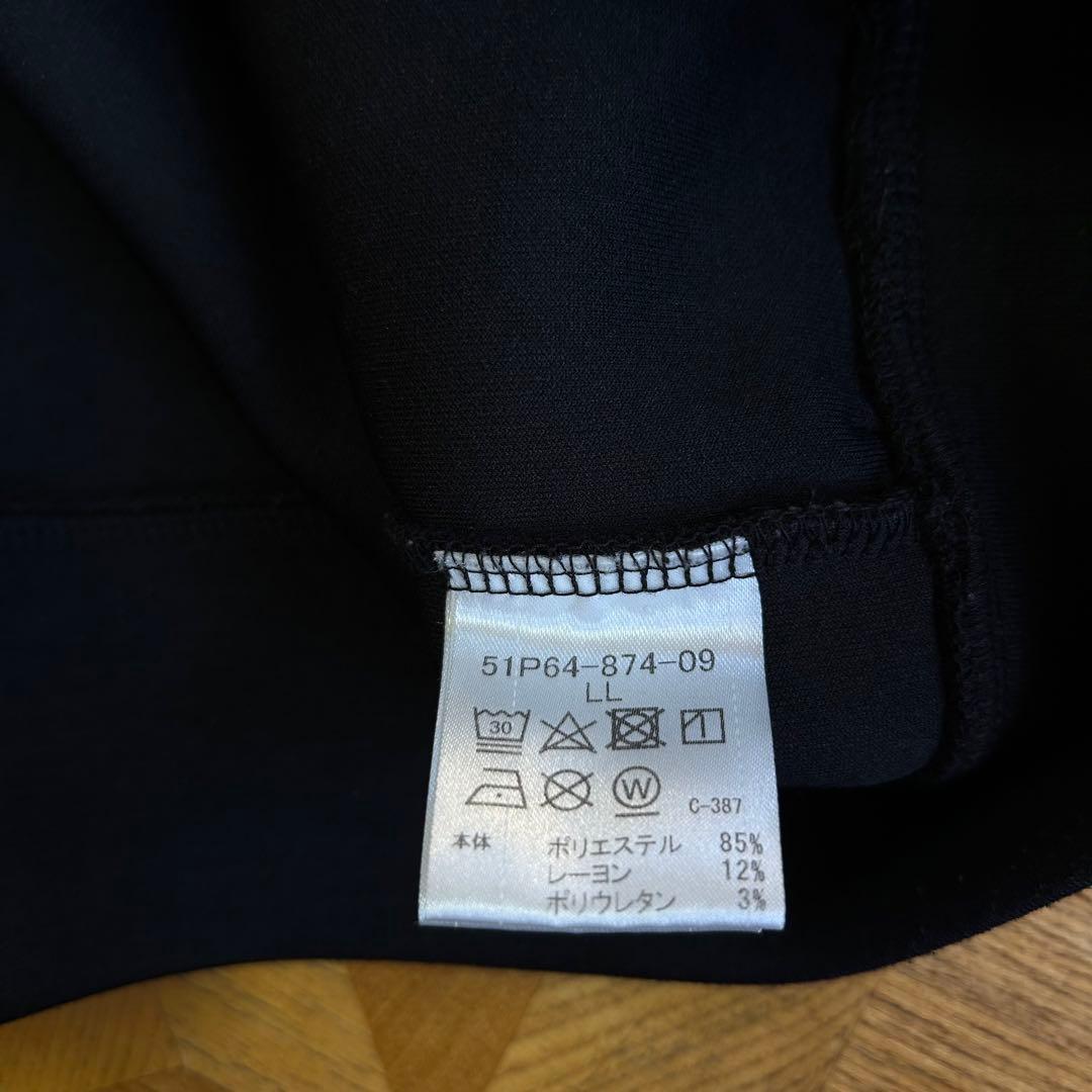 BLACK LABEL CRESTBRIDGE スウェット 黒 貴重LL ポリ