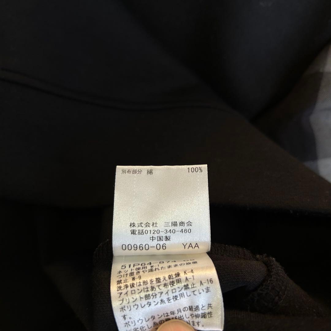 BLACK LABEL CRESTBRIDGE スウェット 黒 貴重LL ポリ