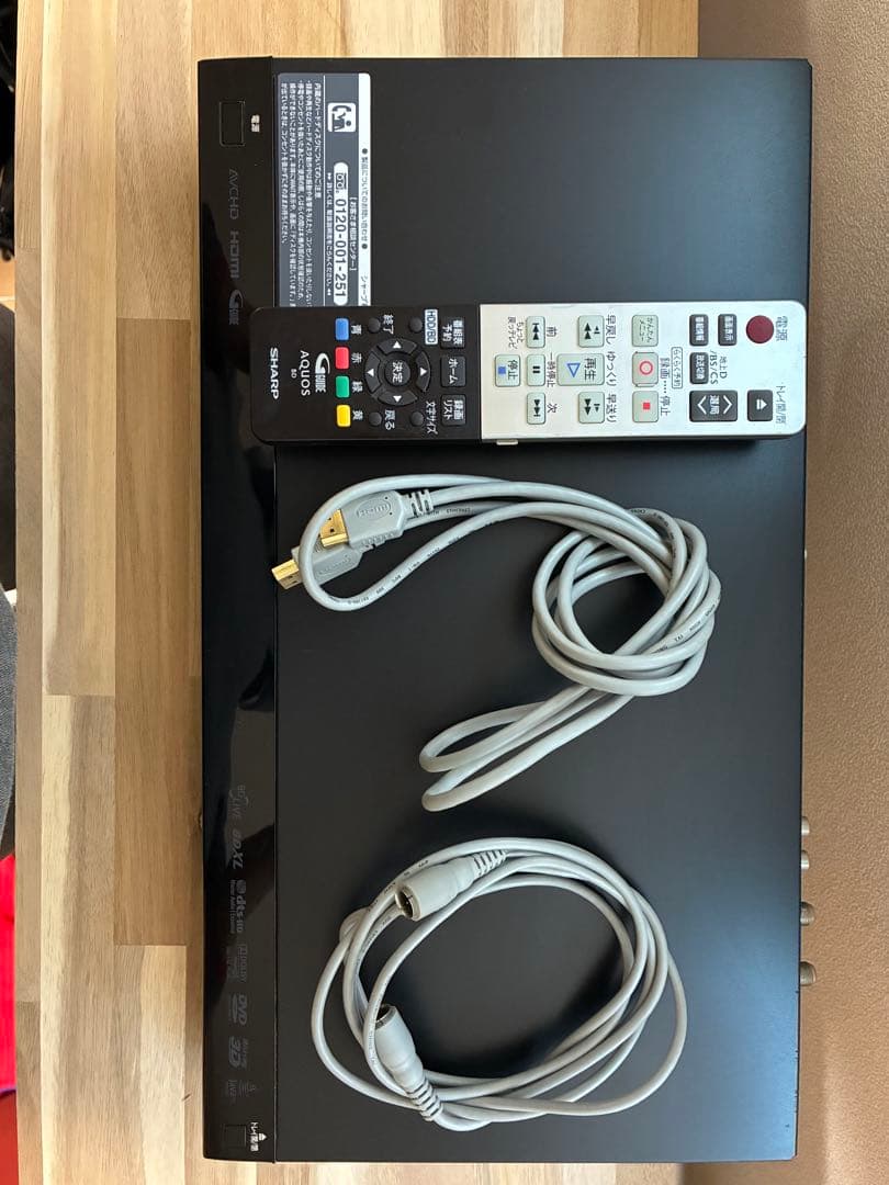 SHARP AQUOS BD-S520 美品