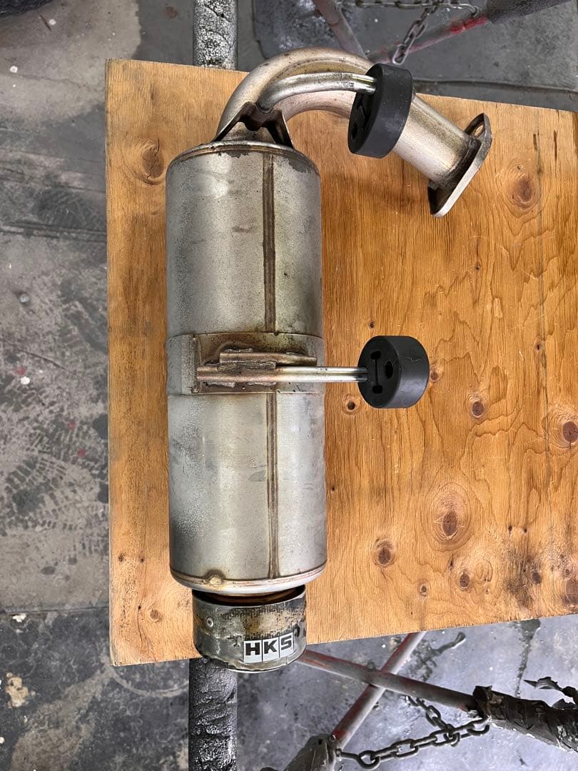 HKS ステンレス マフラー本体 2個セット