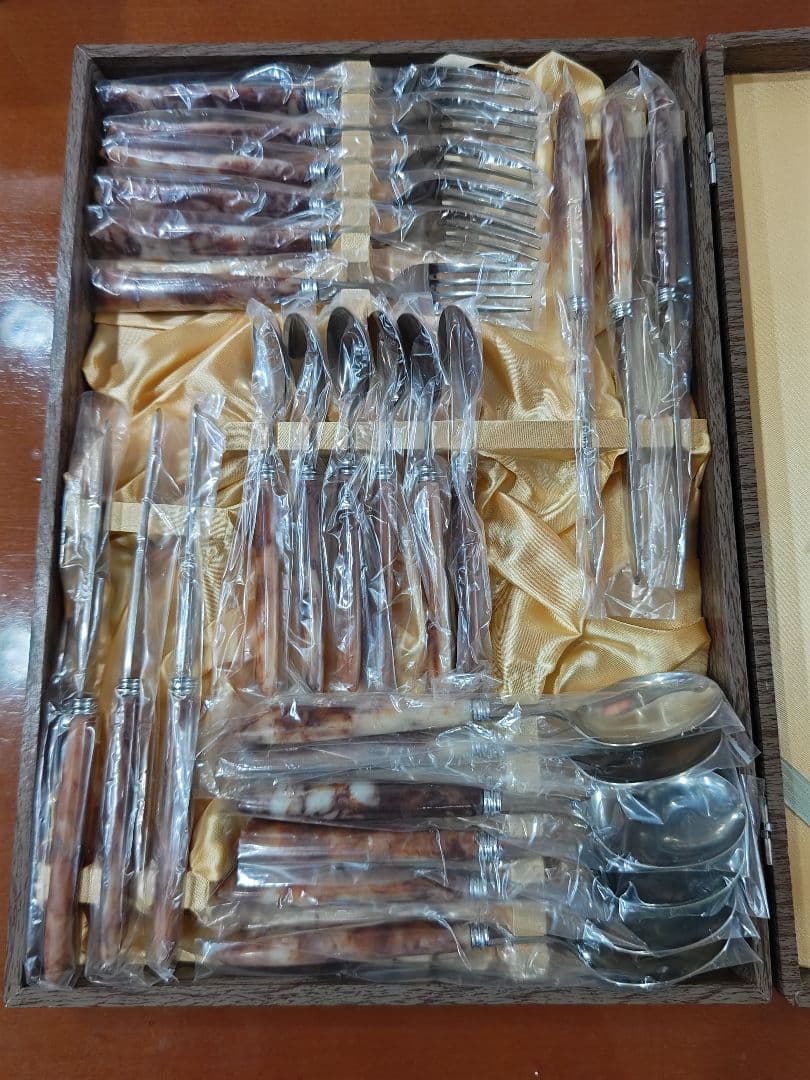 未使用】カトラリーセット マーシャン martian 24本セット 昭和レトロ