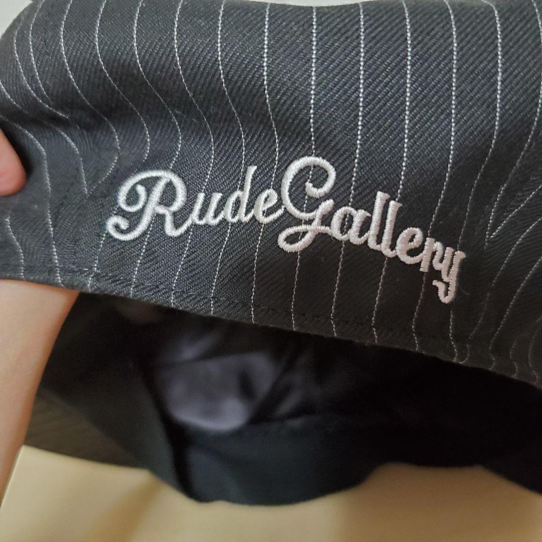 【匿名配送】ルードギャラリー ストライプ キャスケット