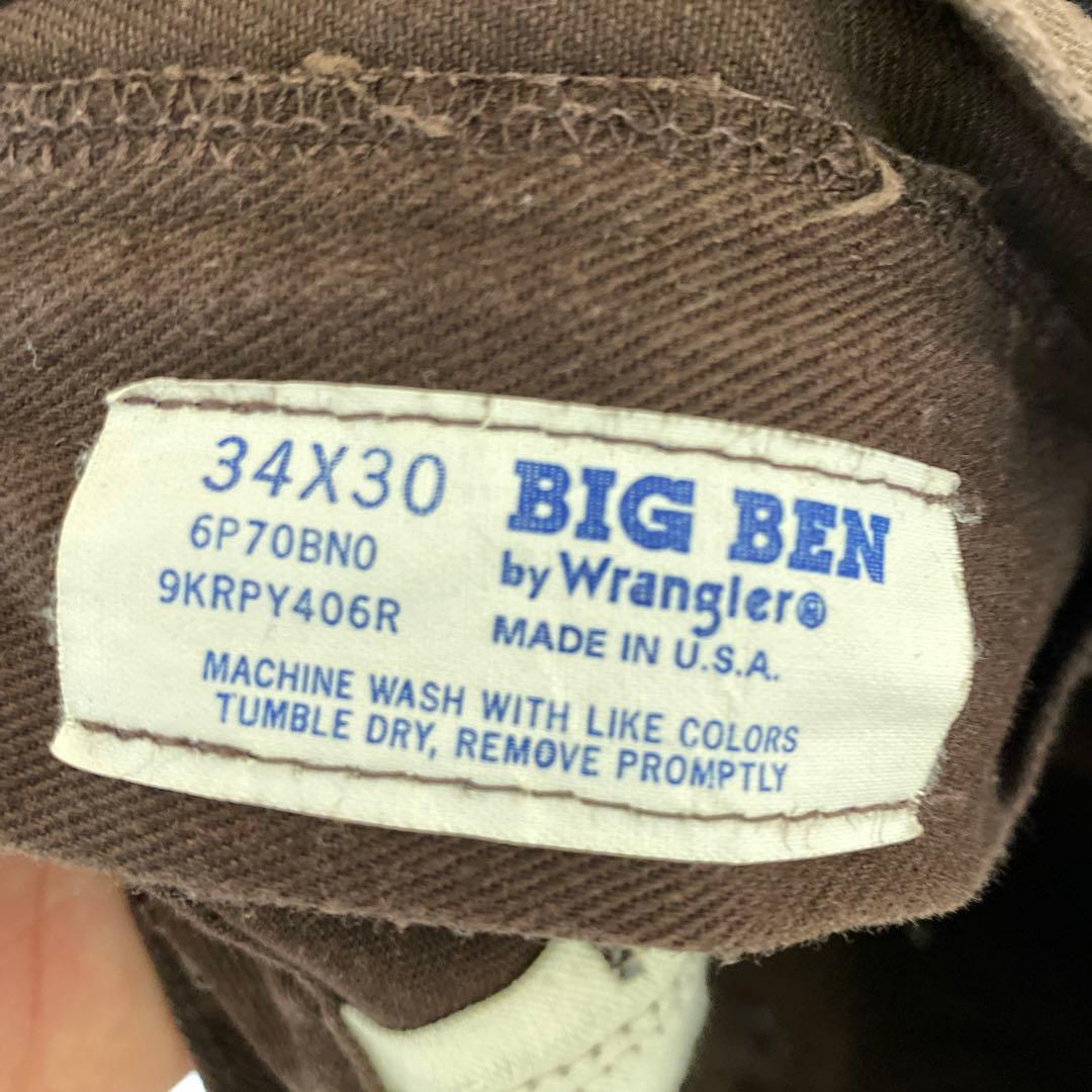 希少USA製60s70s80s BIGBEN カラーデニムパンツ ビッグベン - メルカリ