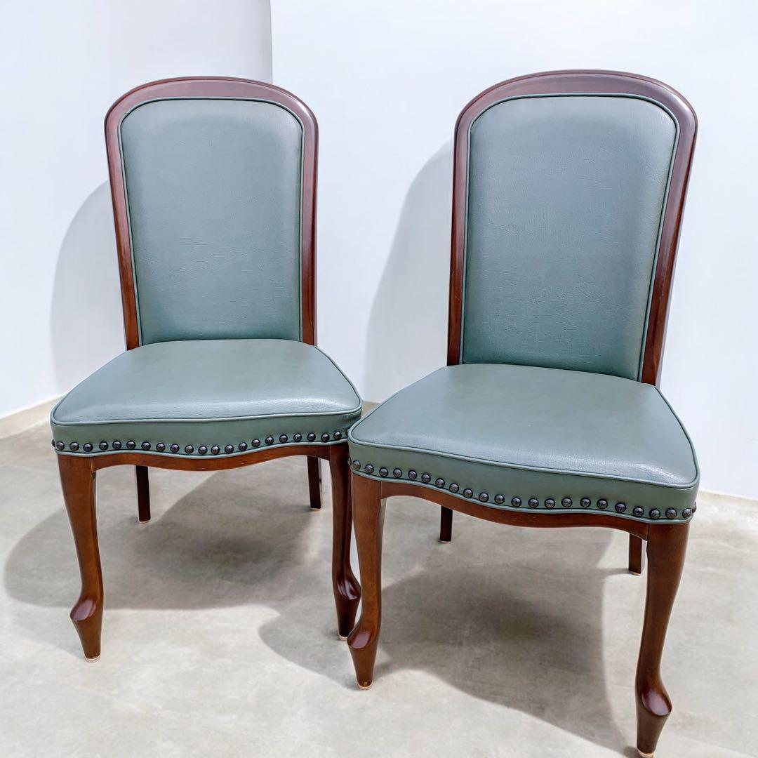 セット販売】MARUNI マルニ木工 ベルサイユダイニングチェア 92-34