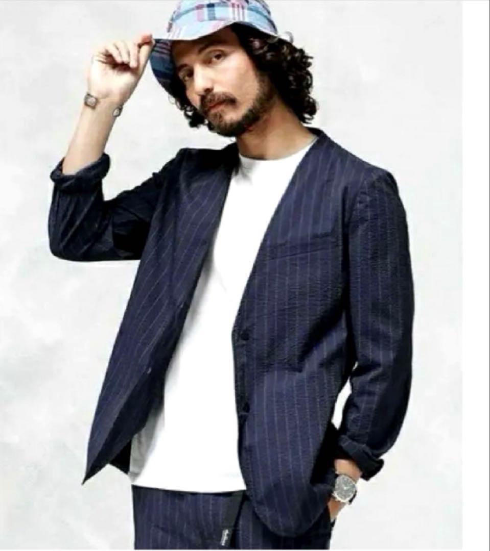 ワイルドシングス ナノユニバース 別注　セットアップ　ハーフパンツ　黒