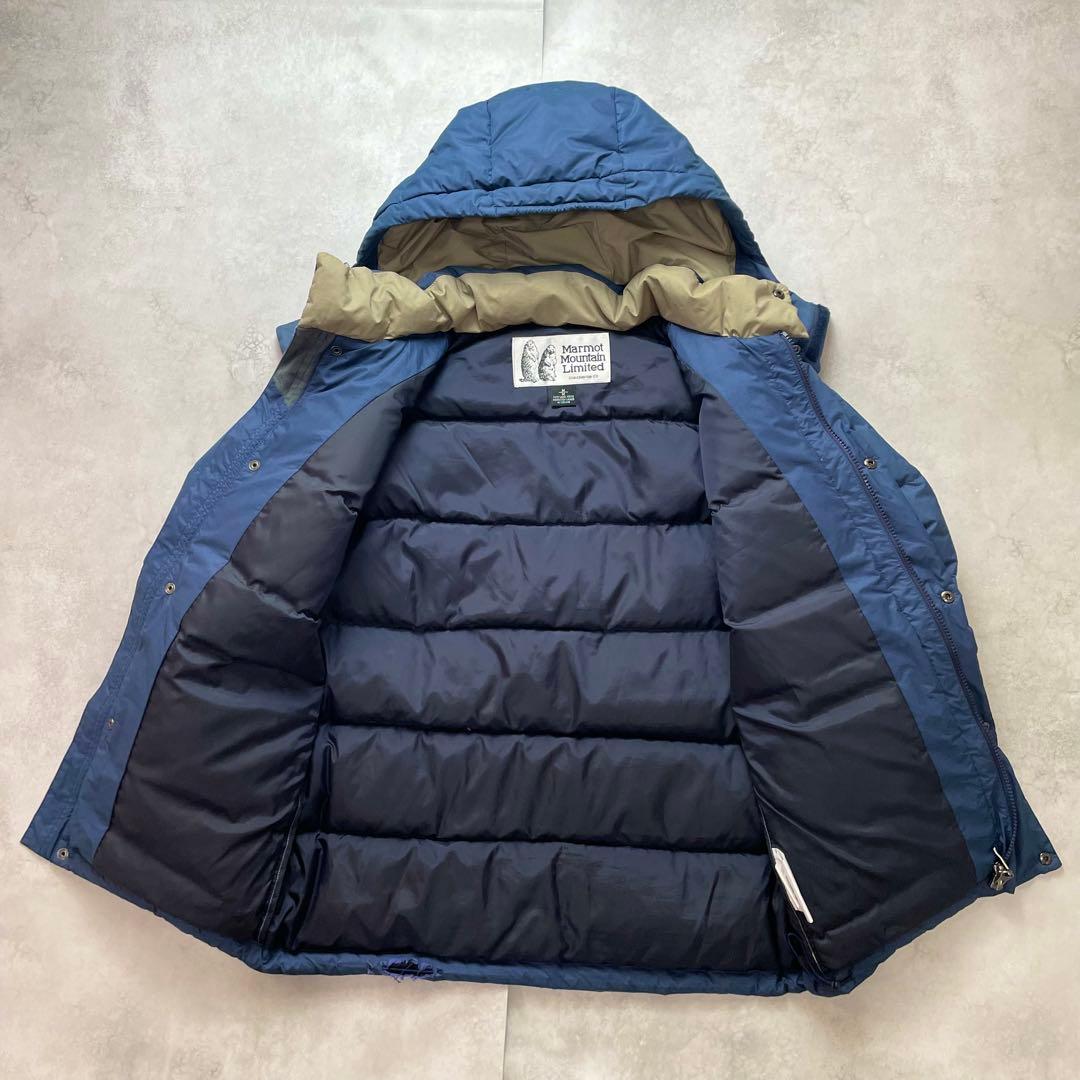 マーモット クラシコダウンジャケット フード付き ダウン90% 750FP M