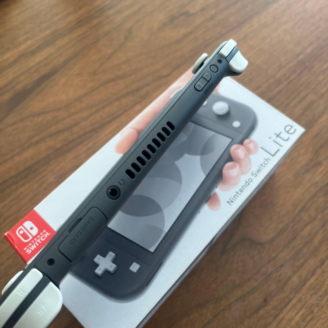 【美品箱付】Nintendo Switch Lite グレー
