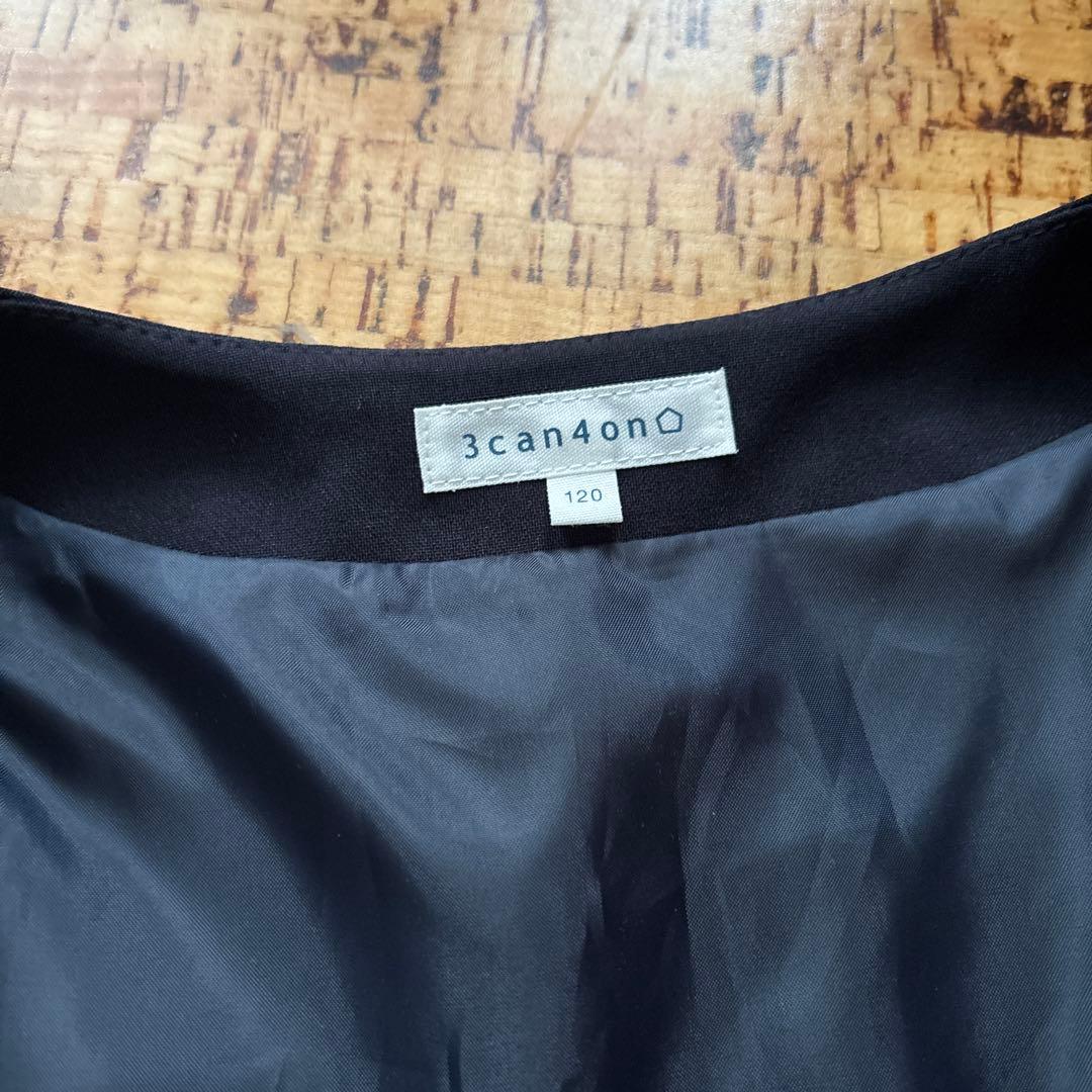 120女の子　フォーマルドレス ジャケット付き