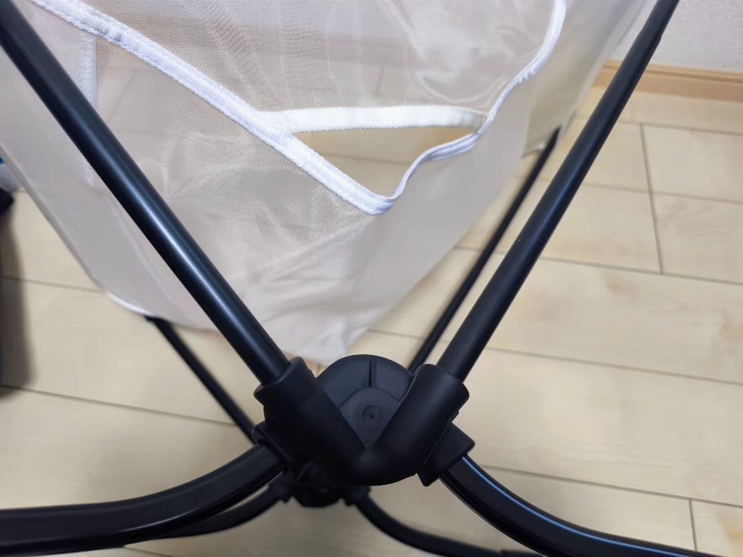 ヘリノックスビーチチェア白レア（汚れあり収納袋なし廃盤）