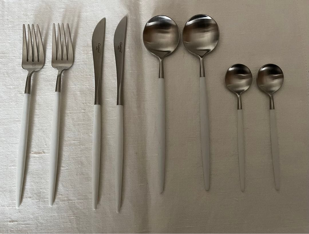 作家 萩原英二さんのカトラリーBOXとクチポールのカトラリーセット