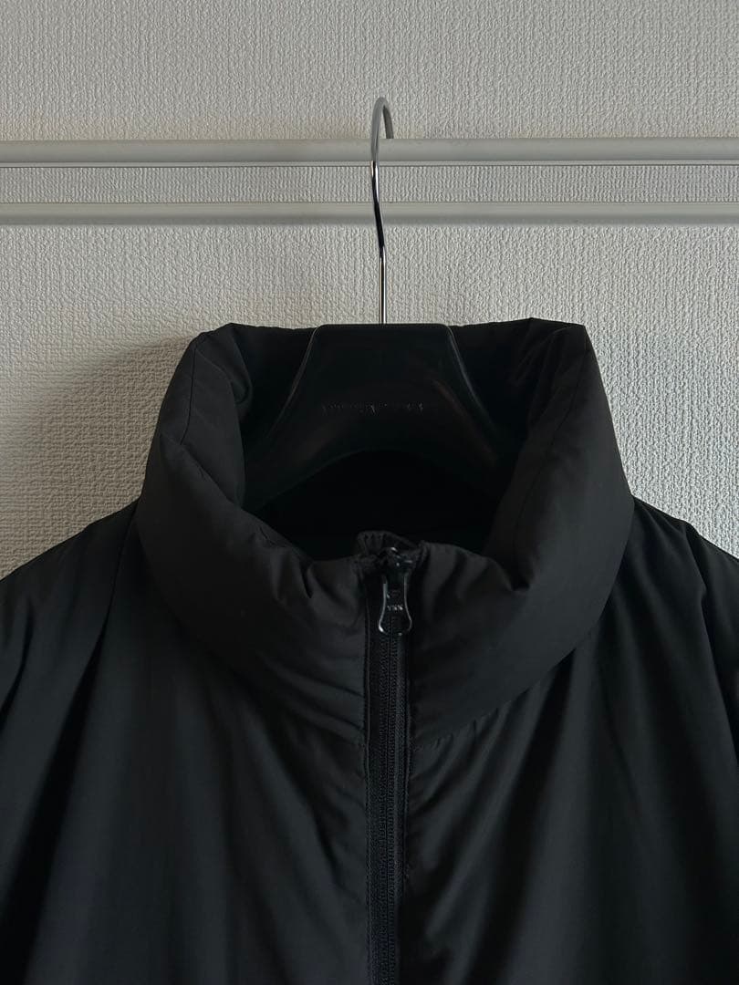 無印良品】22awスタンドカラー撥水ダウンジャケット黒mujilaboムジラボ