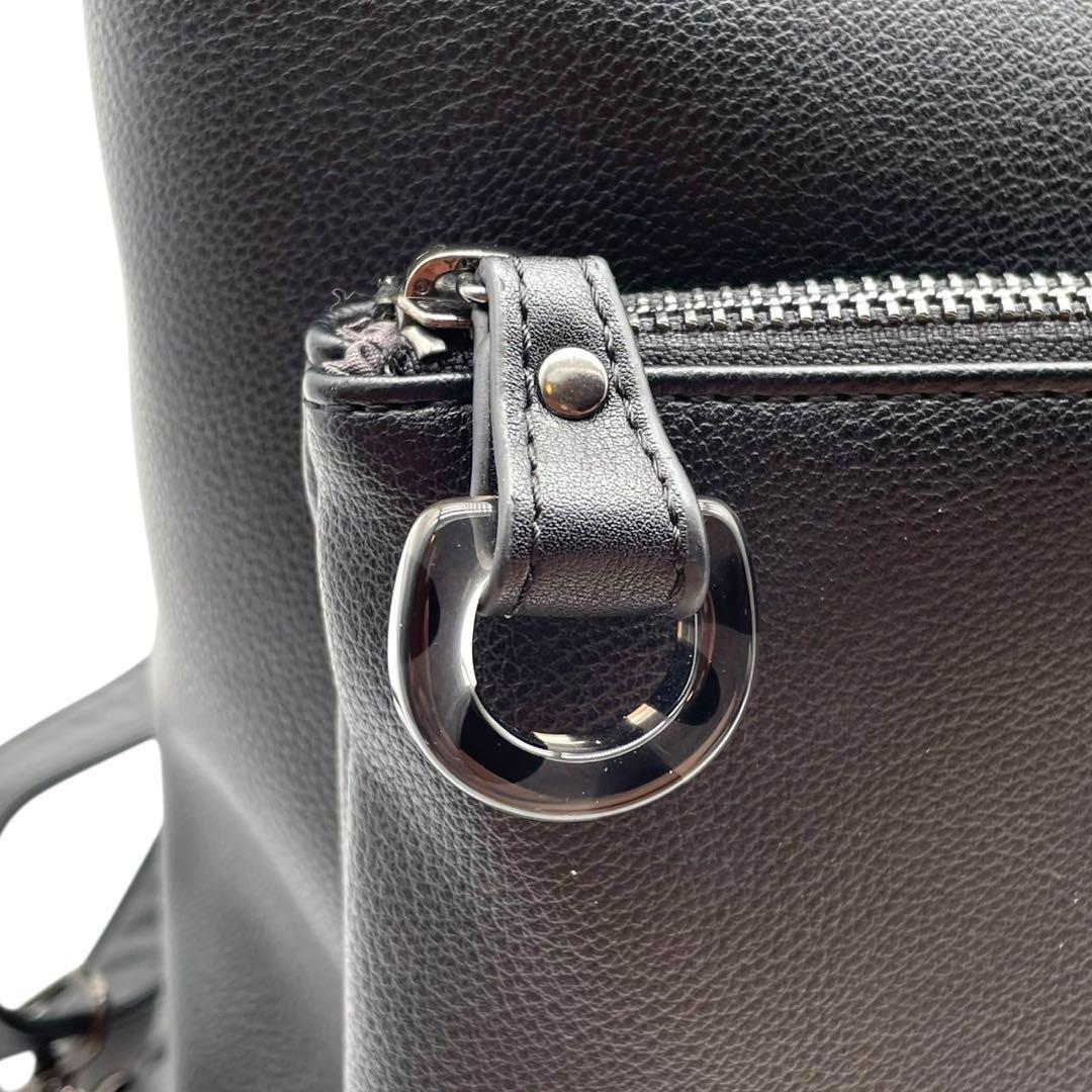 未使用級✨earPAPILLONNER 黒 2wayベッコウハンドルリュック