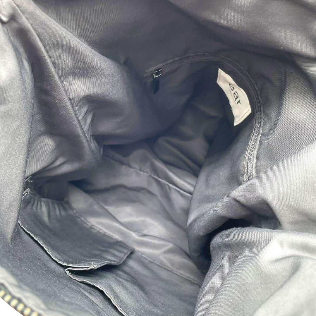 未使用級✨earPAPILLONNER 黒 2wayベッコウハンドルリュック