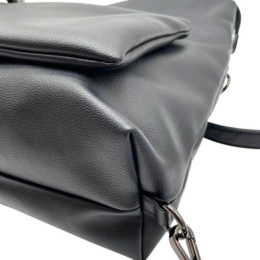 未使用級✨earPAPILLONNER 黒 2wayベッコウハンドルリュック