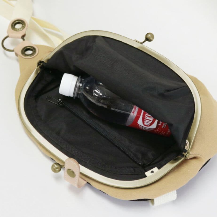 あやの小路　がま口まめボディバッグ