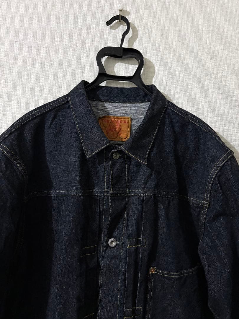 希少 未使用品 tcbジーンズ S40's Jacket 赤タブ　サイズ50