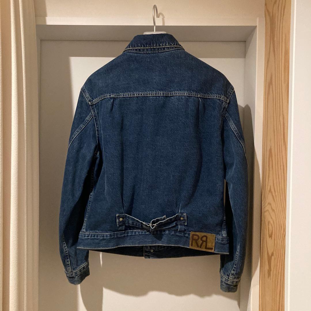 USA製 RRL 三つ星 デニムジャケット 激レア　ラルフ　ダブルアールエル