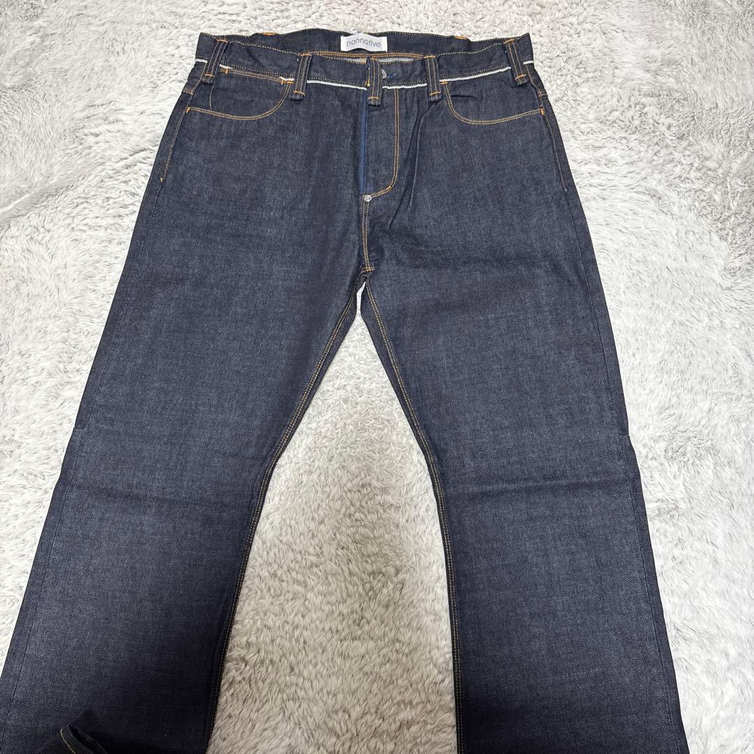 Nonnative ストレートデニムパンツindigo サイズ3