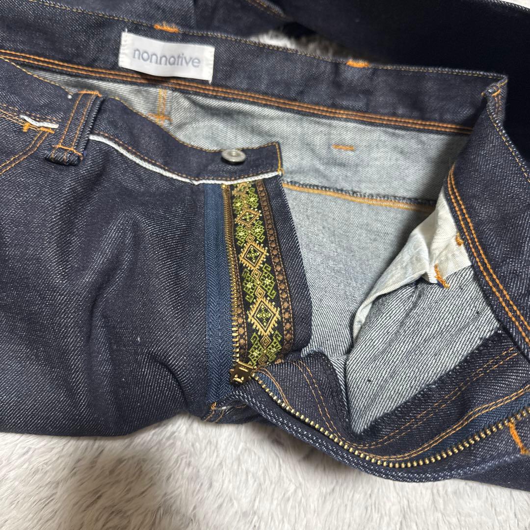 Nonnative ストレートデニムパンツindigo サイズ3