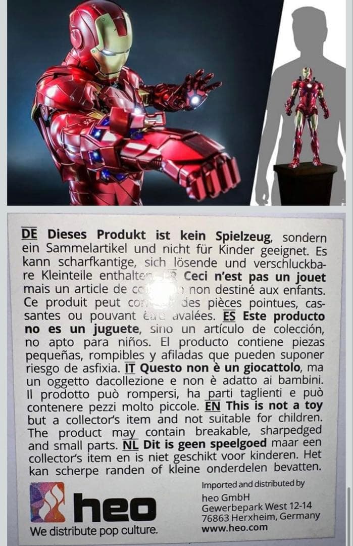 早い者勝ち HotToys アイアンマン マーク4 1/4スケールフィギュア