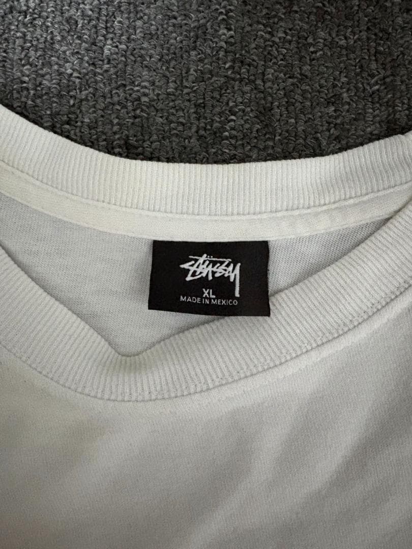 Stussy 恐竜プリント 長袖Tシャツ