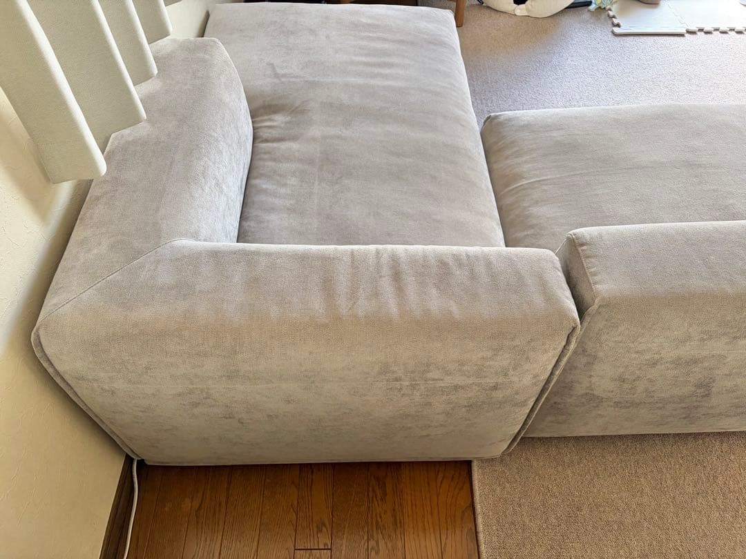 美品】Francfranc メーネ カウチ 2 R ライトグレー （W815） - メルカリ