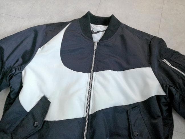 NIKE ナイキ スウッシュ MA-1 ボンバージャケット XL リバーシブル