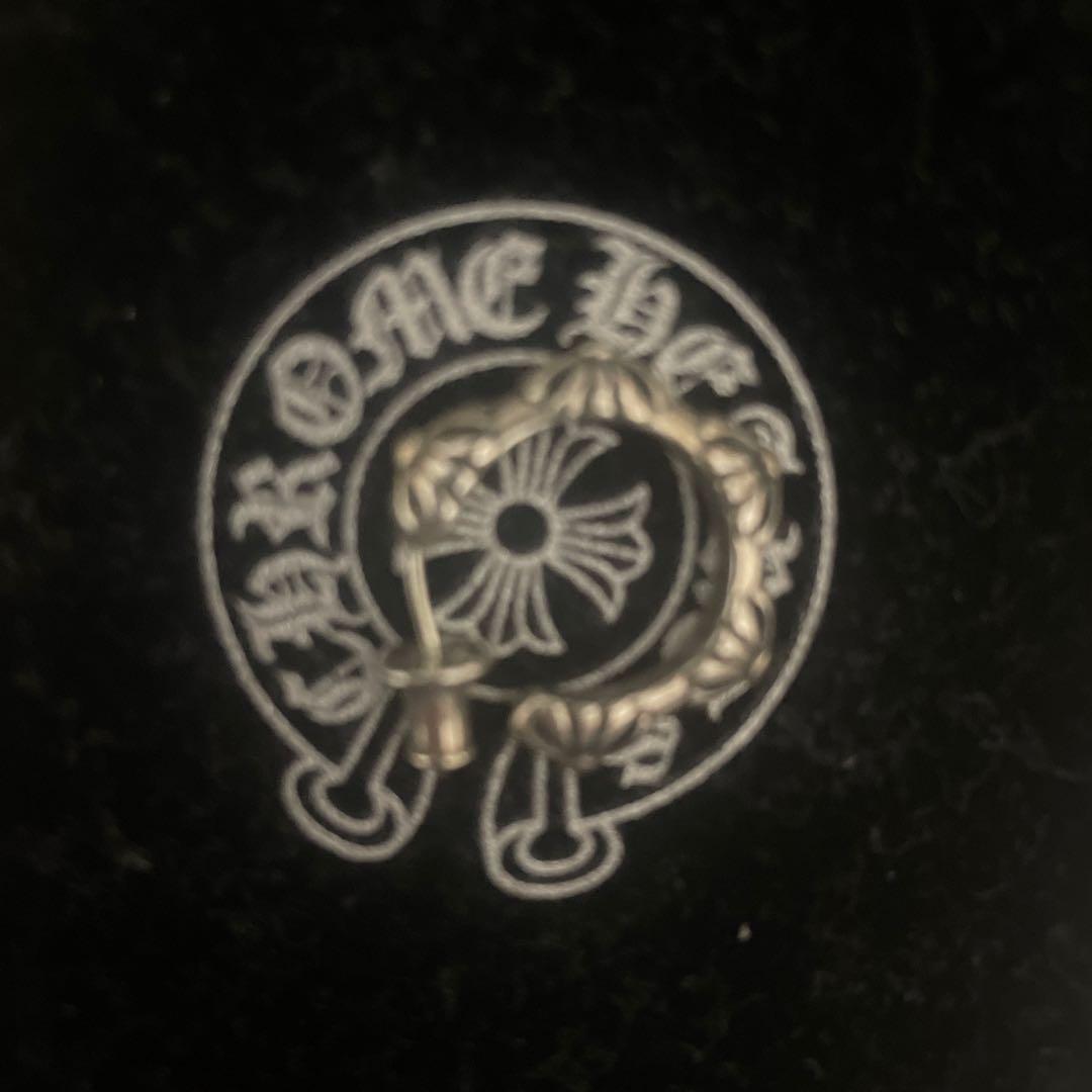 k*様 CHROME HEARTS シルバー フープピアス
