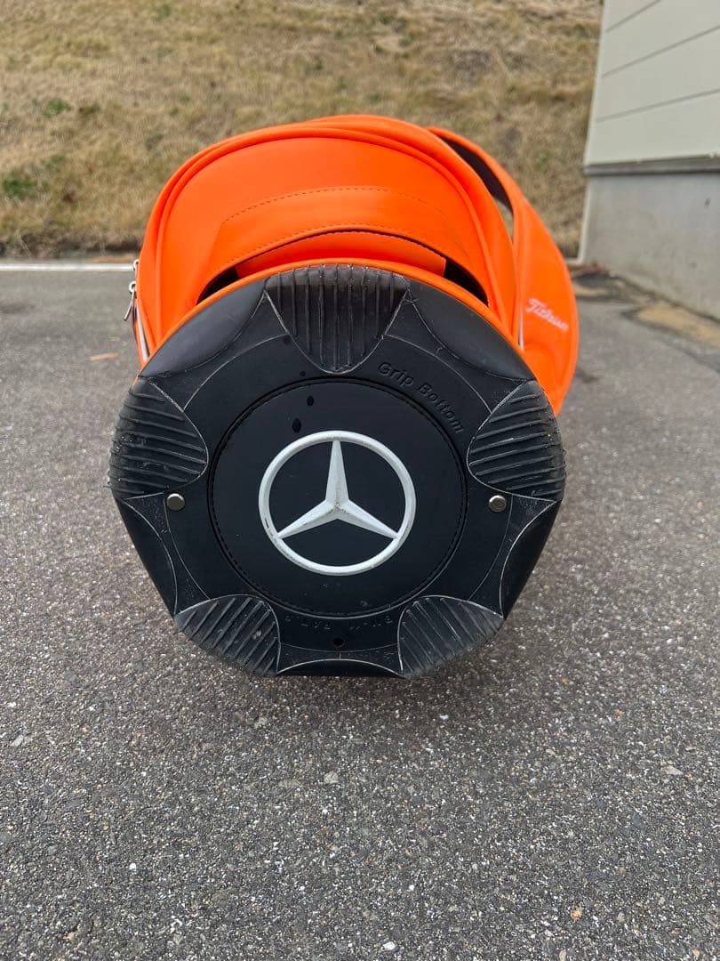 Titleist オレンジ キャディバッグ メルセデス・ベンツ