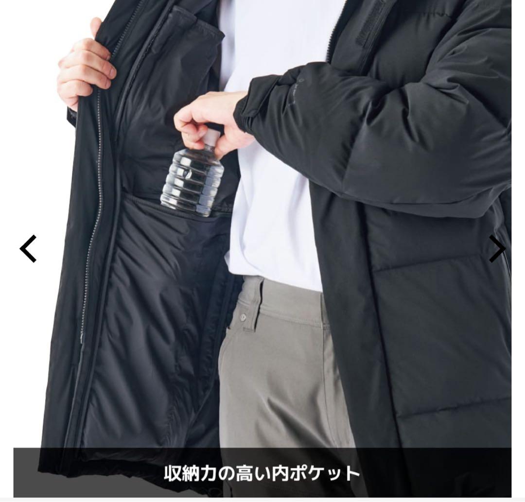 ワークマン エックスシェルター 断熱α プレミアムギガパフダウンコート 3L