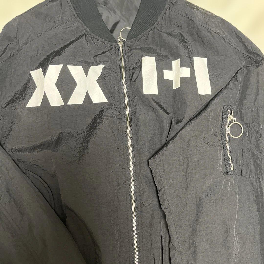 倖田來未　MA-1 BOMBER JACKET Lサイズ　スタジャン 黒