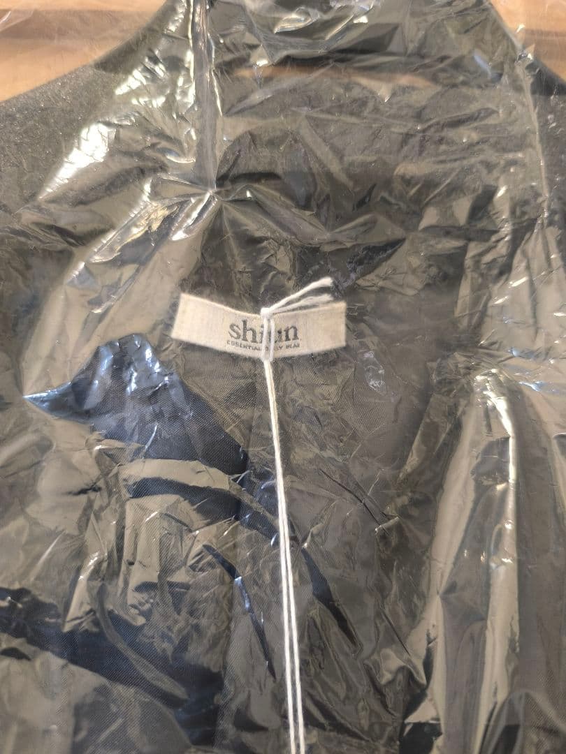 ジャケット・アウター Shiun TIELOCKEN MELTON COAT CHARCOAL S