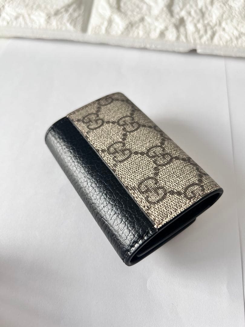 GUCCI グッチ　GGパターン 6連キーケース　GGマーモント　スプリーム