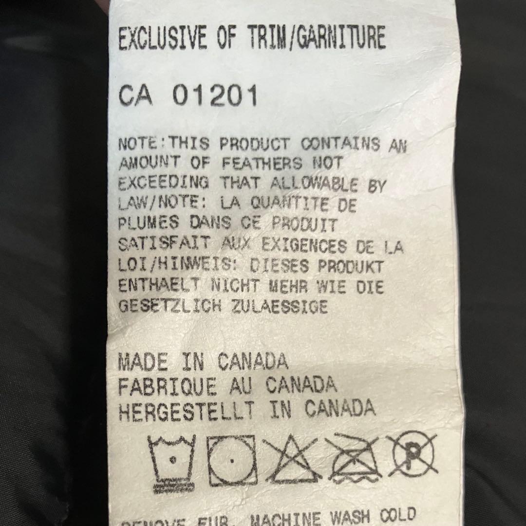 【かねやん】カナダグース クレストン ブラックレーベル エディフィス S