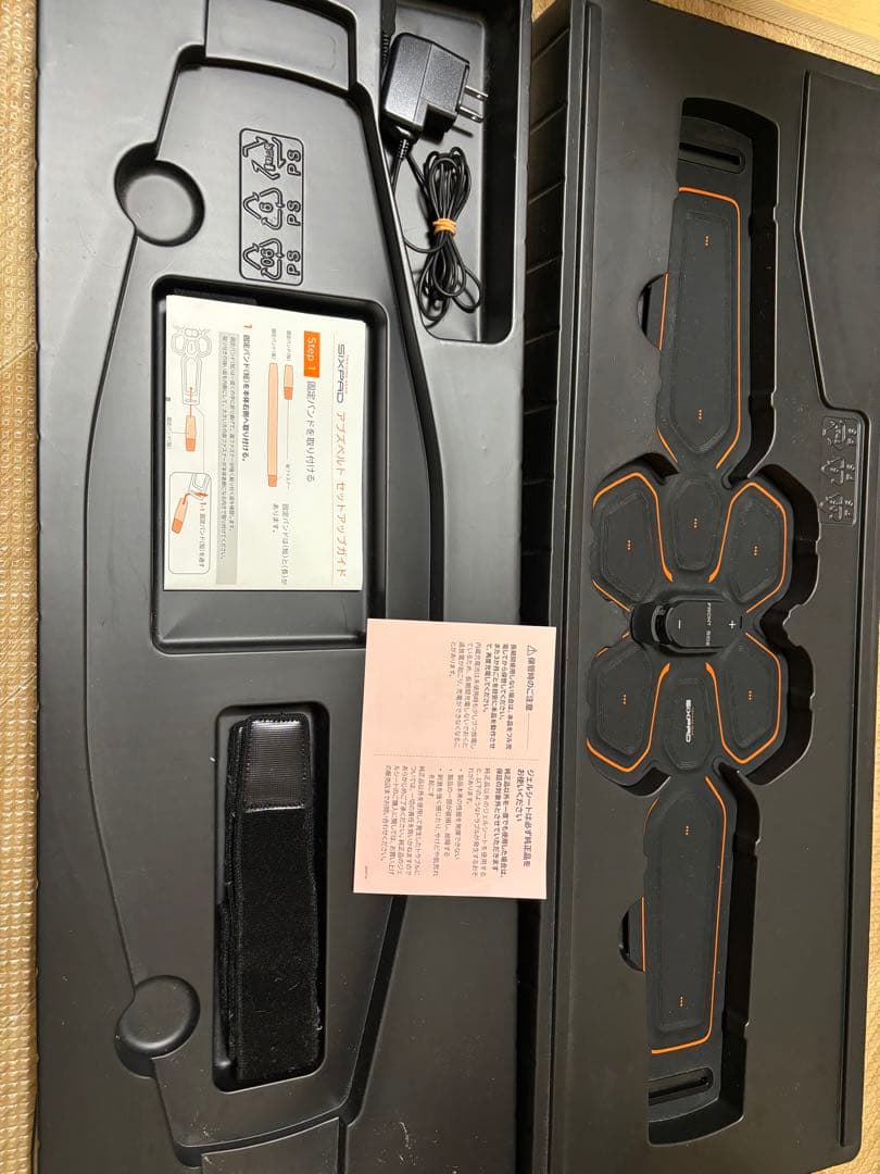 sixpad アブズベルト & レッグベルト２本（ジェル付き）