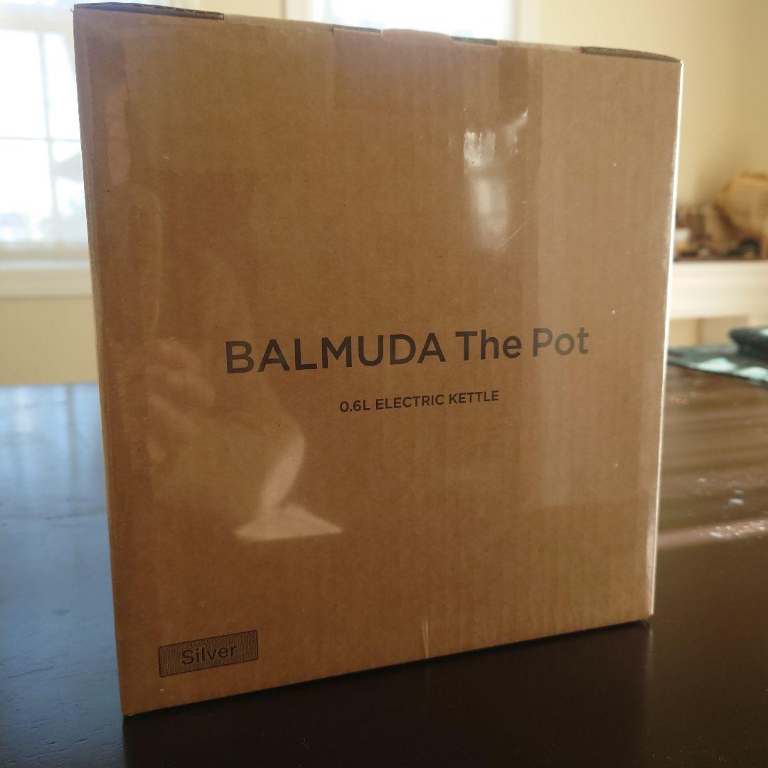 BALMUDA The Pot 0.6L 電気ケトル シルバー