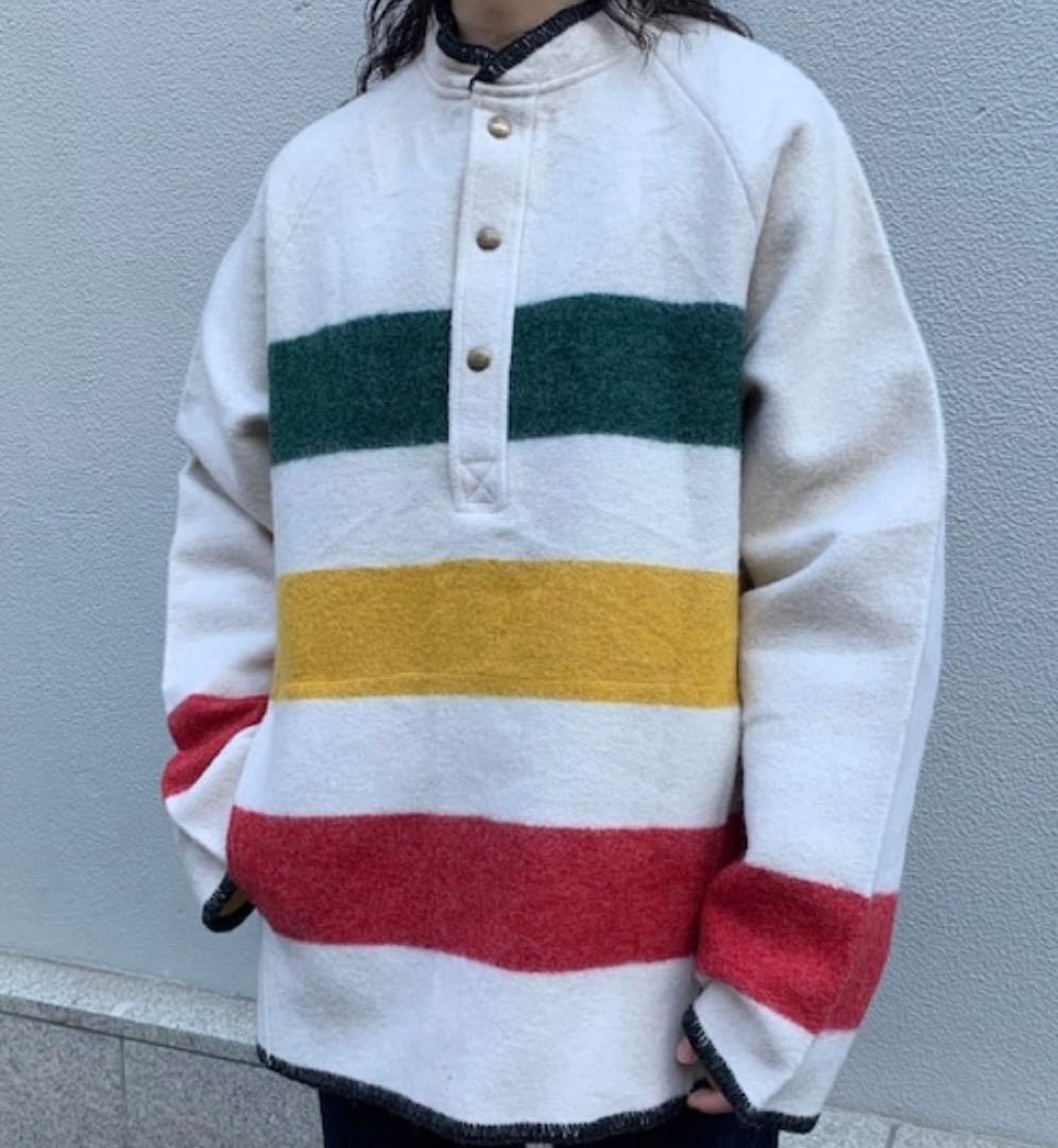 貴重〕70s Woolrich マルチカラー ウール ブランケット