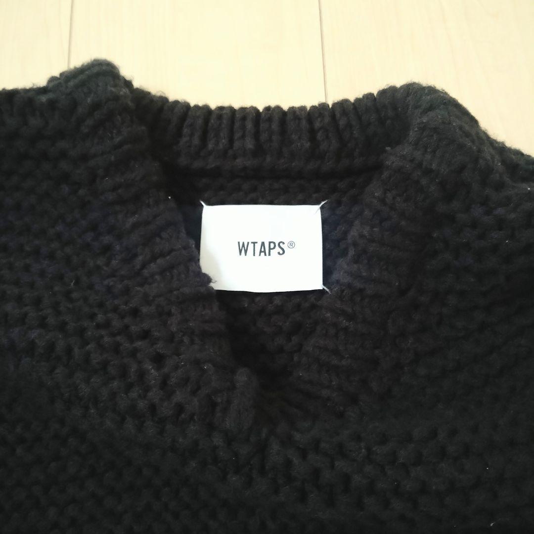 て*。様 WTAPS ニットセーター黒 size1 192MADT-KNM02