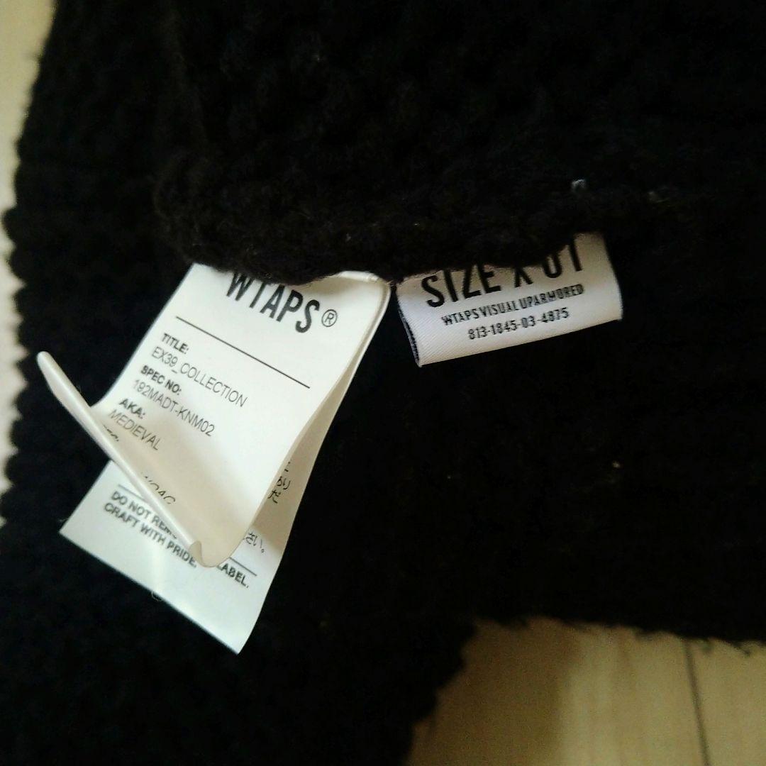 て*。様 WTAPS ニットセーター黒 size1 192MADT-KNM02