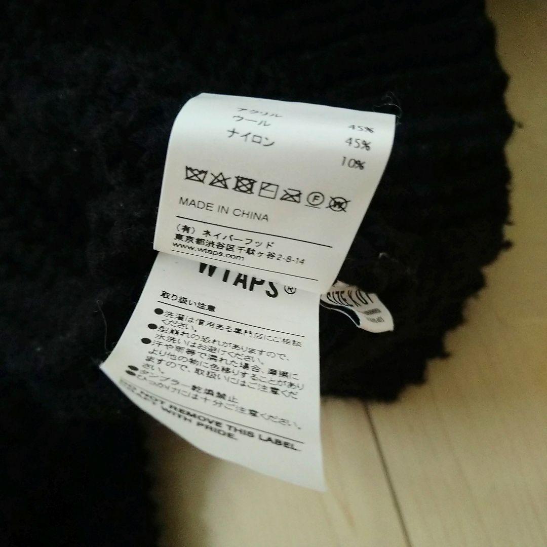 て*。様 WTAPS ニットセーター黒 size1 192MADT-KNM02