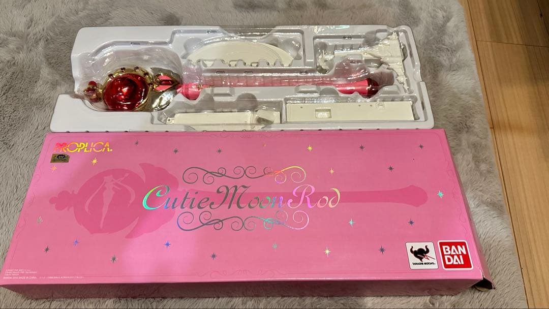 【美品】セーラームーン ムーンスティック ピンク