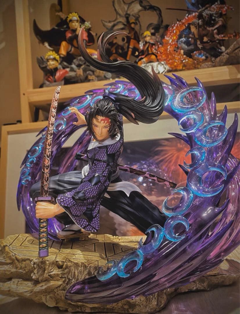 新品未開封『鬼滅の刃』継国縁壱vs黒死牟 CHENG ガレージキット