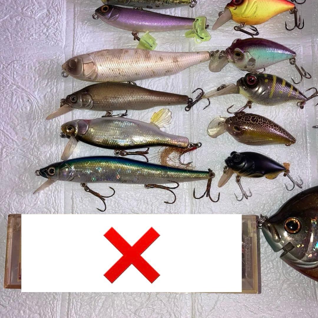 ルアー　セット　メガバス　ジョイクロ　ブルシューター　ポップXなど