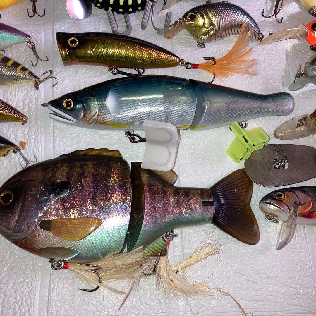ルアー　セット　メガバス　ジョイクロ　ブルシューター　ポップXなど