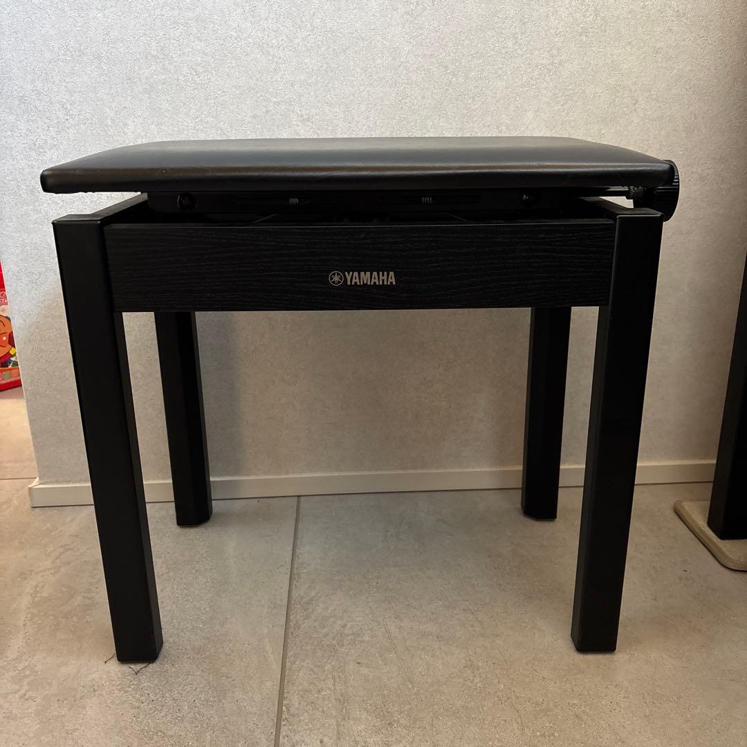 YAMAHA 電子ピアノ 黒 椅子付き